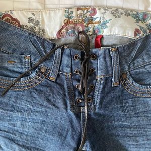 Vintage GUESS jeans! Low waisted boot cut/slight flare